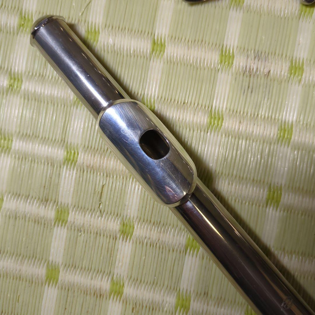 MIYAZAWA フルート リッププレート銀製 ケース、バッグ付き