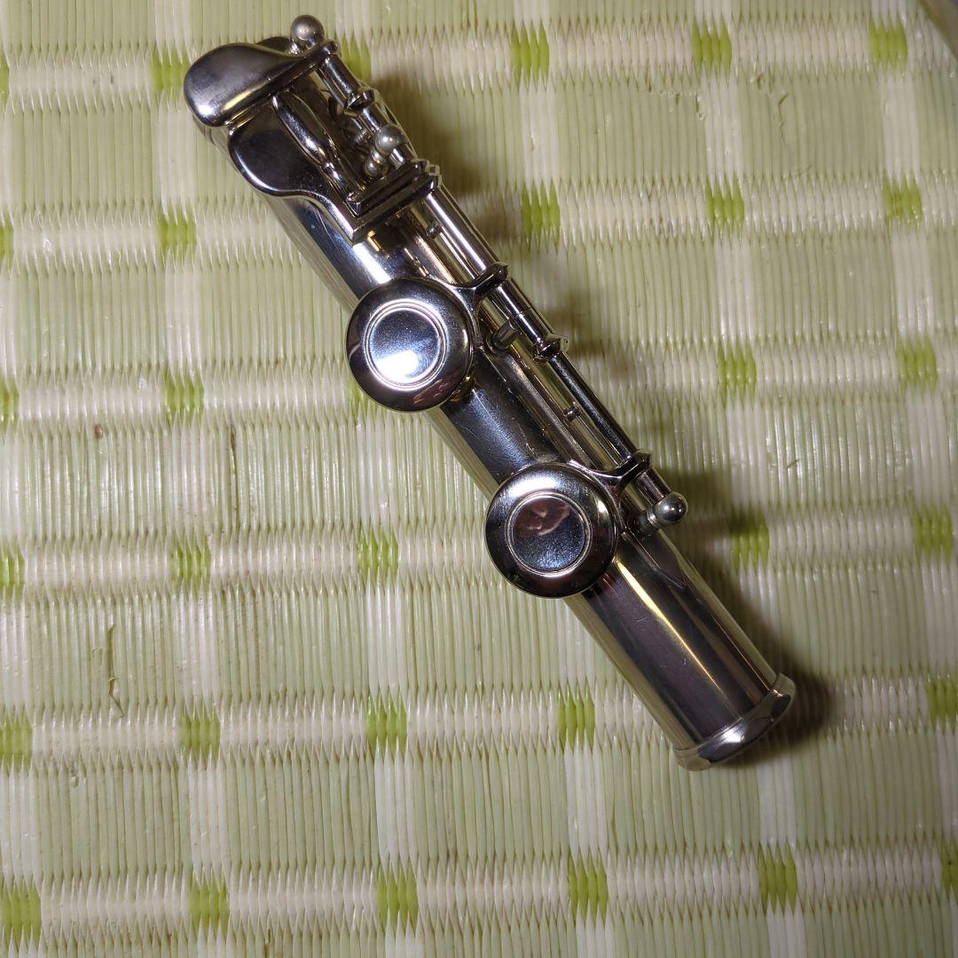 MIYAZAWA フルート リッププレート銀製 ケース、バッグ付き