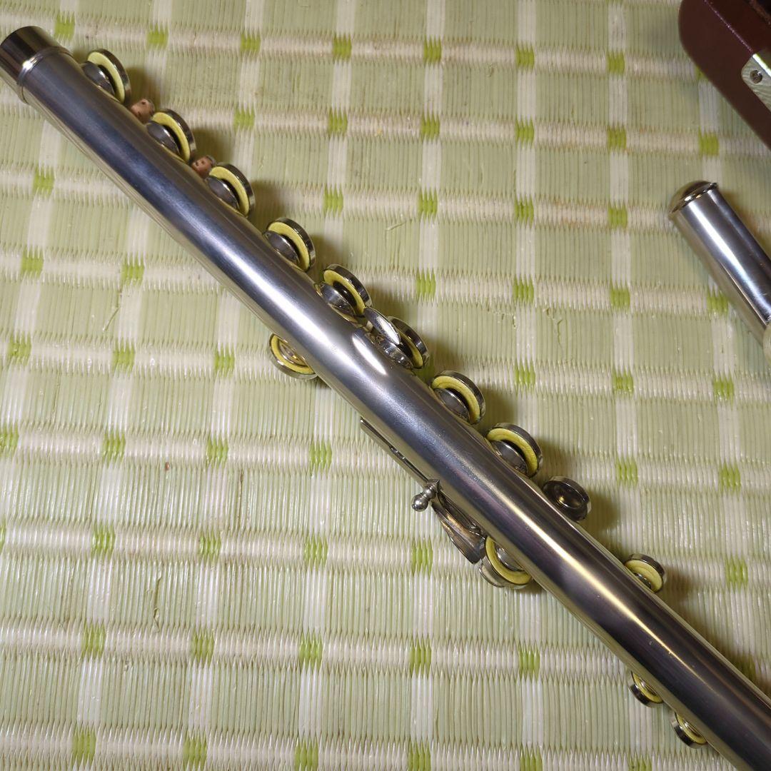 MIYAZAWA フルート リッププレート銀製 ケース、バッグ付き