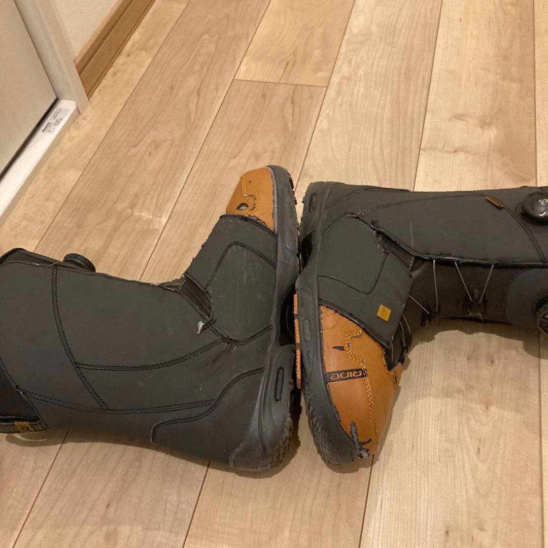 スノーボード　ブーツ　ダブルボアBoAライド　ラッソ28センチ軽量片方840g