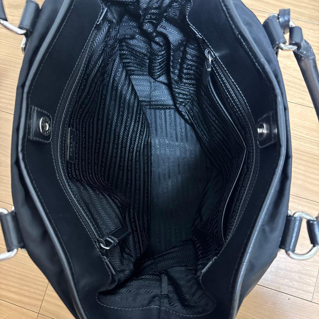 プラダ リモンタナイロン ハンドバッグ PRADA ショルダー取外し可 2WAY