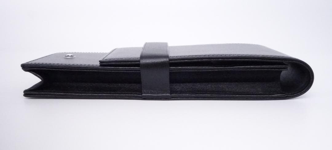 新品未使用 MONTBLANC モンブラン レザーケース 黒 3本