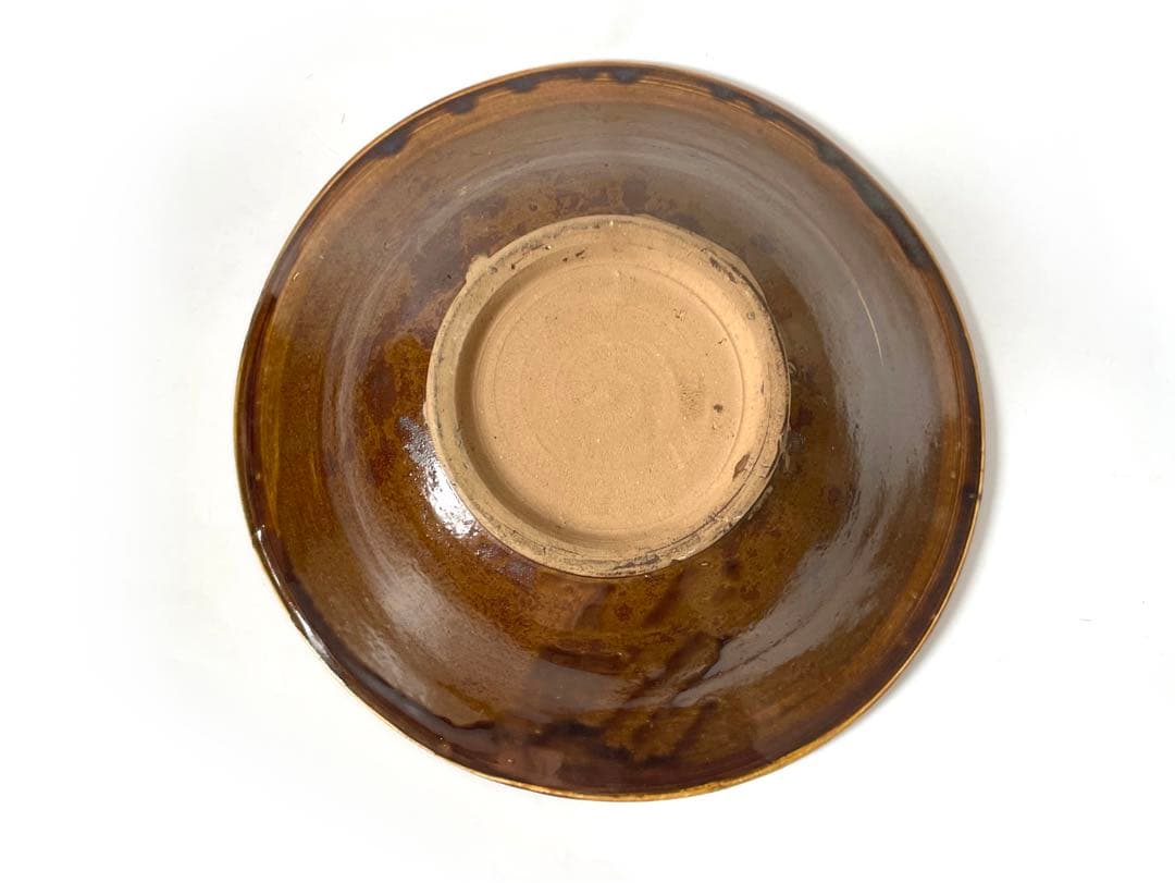 民芸 民藝 手仕事 大分県 小鹿田焼 飛び鉋 深皿 大皿 鉢