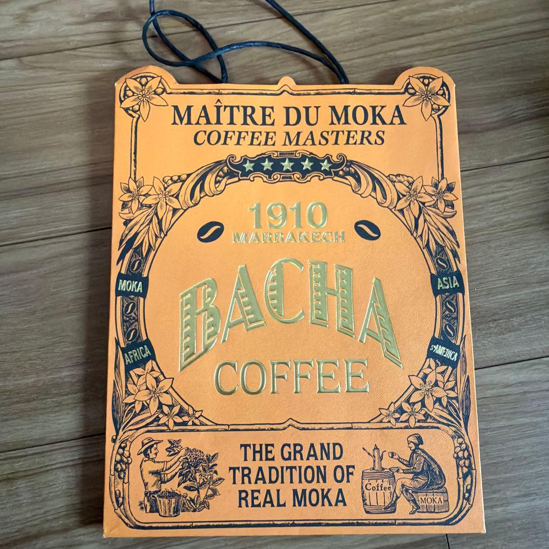 バシャコーヒー アソートコーヒーバッグ ギフトボックス 紙袋とリボン