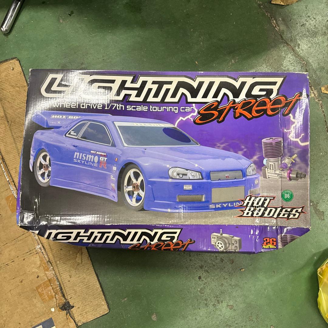 lightning street hot bodies エンジン ラジコン - メルカリ