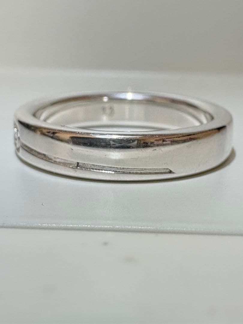 GUCCI ダイアゴナル インターロッキングスリム 刻印:13号【箱/ポーチ付】