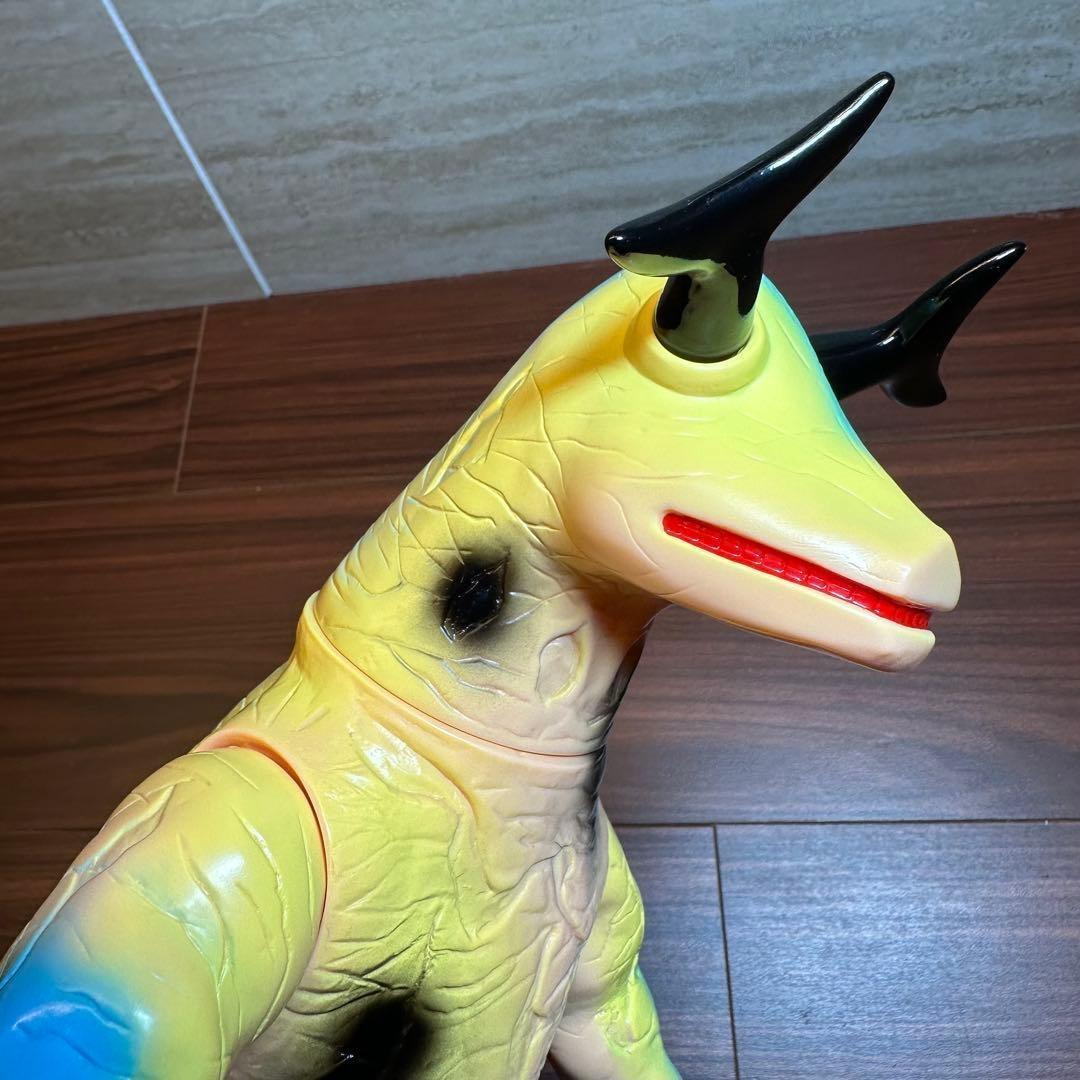 マルサン エレキング ブルマァク公認 CrazyVer. ソフビ 4673 - メルカリ