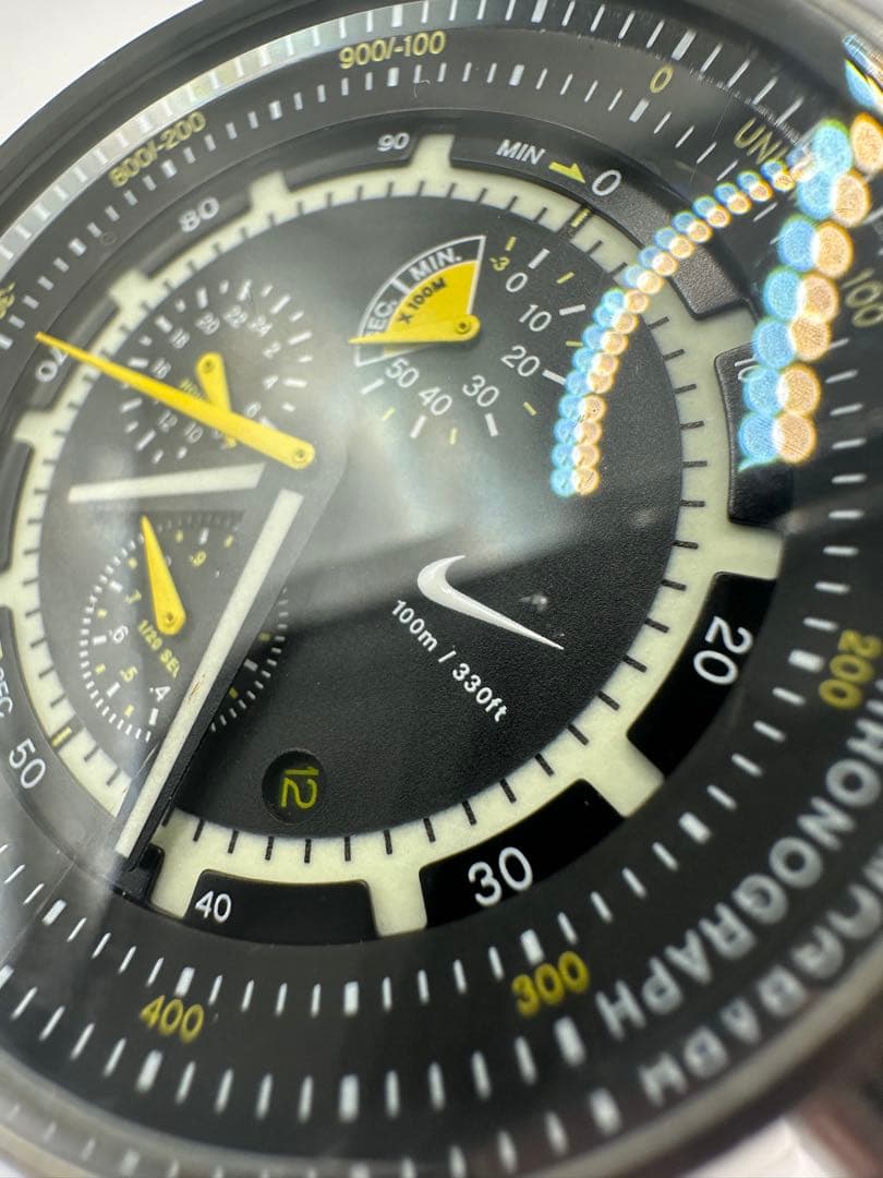 NIKE ナイキ ランス　アームストロング　WA0056 ブラック クォーツ