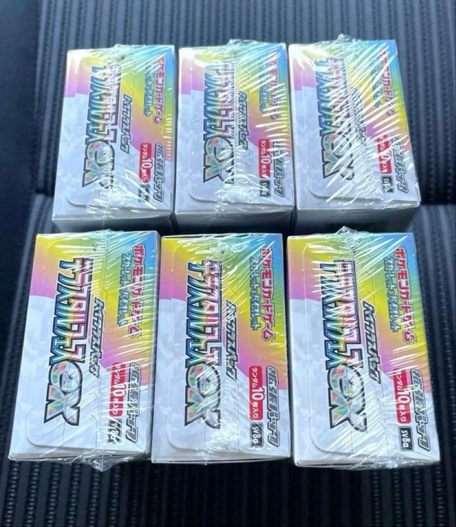 【新品未開封】ポケモンカード　テラスタルフェスex ６BOX シュリンク付き