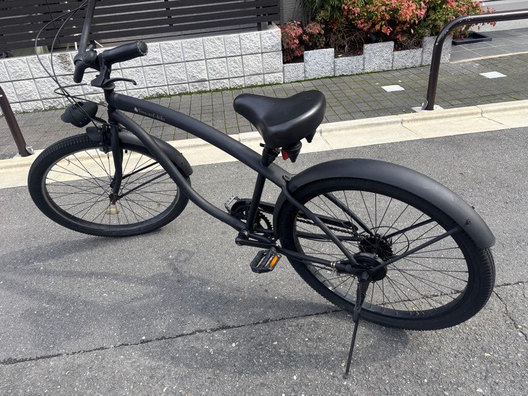 fivecard-bike ビーチクルーザー ブラック