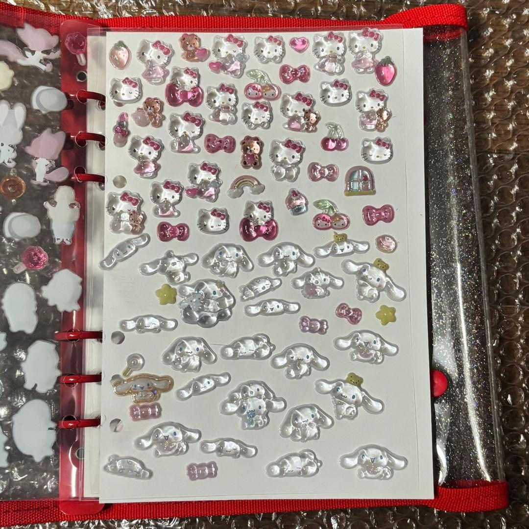 シール帳　完成品