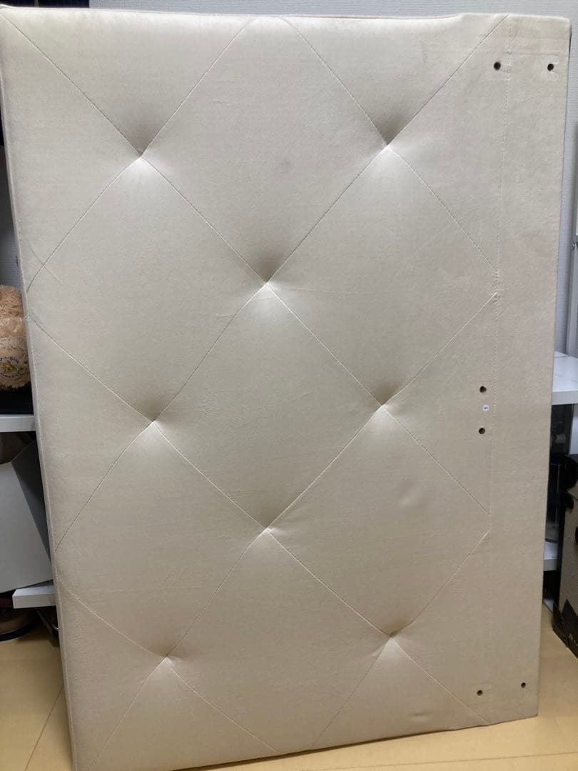 ホワイト シングルベッドフレーム