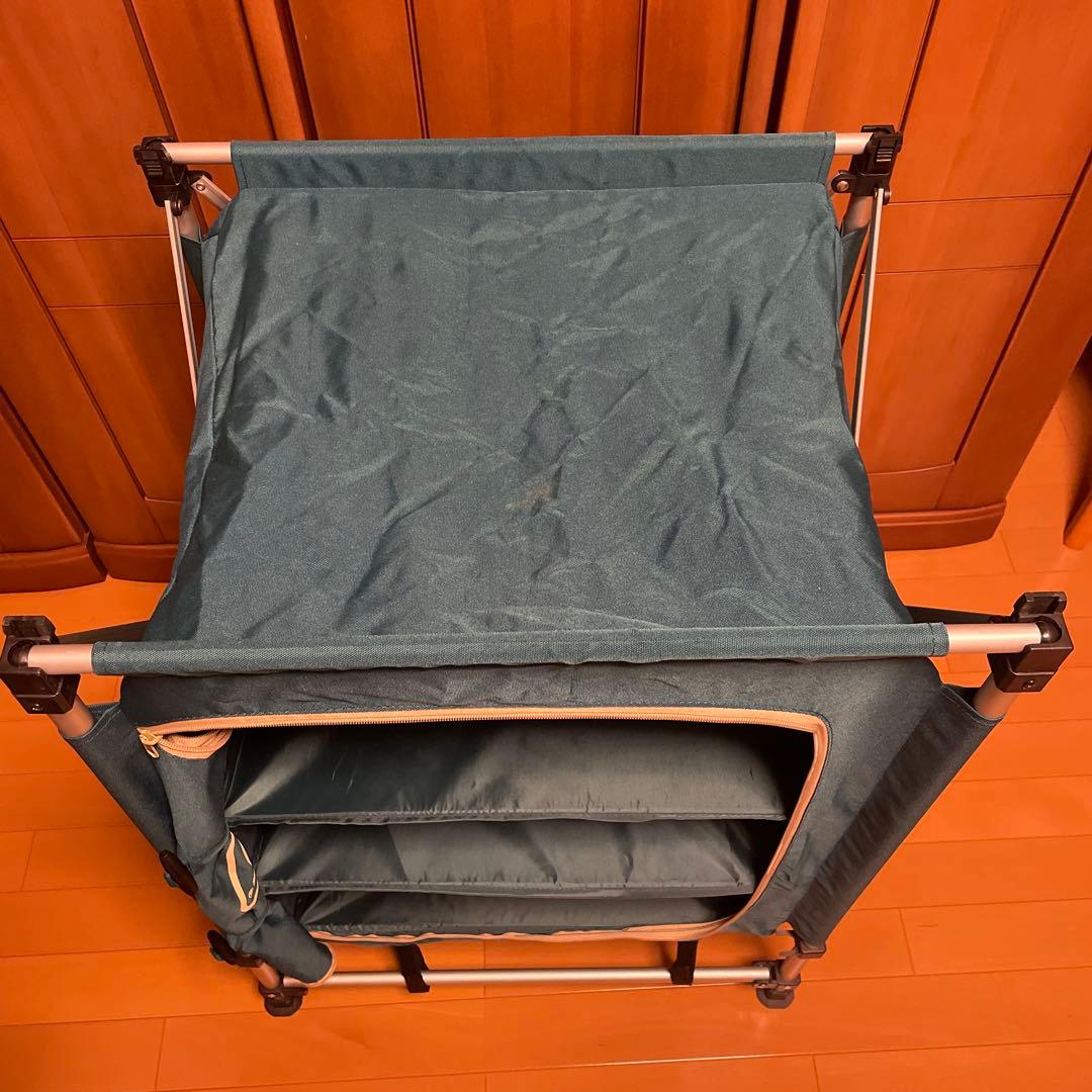 廃盤 Coleman コールマン フォルダブルシェルフ ナチュラルウッド