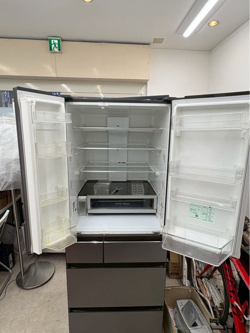 Panasonic 冷蔵庫 600L NR-F607WPX-H 2018年製