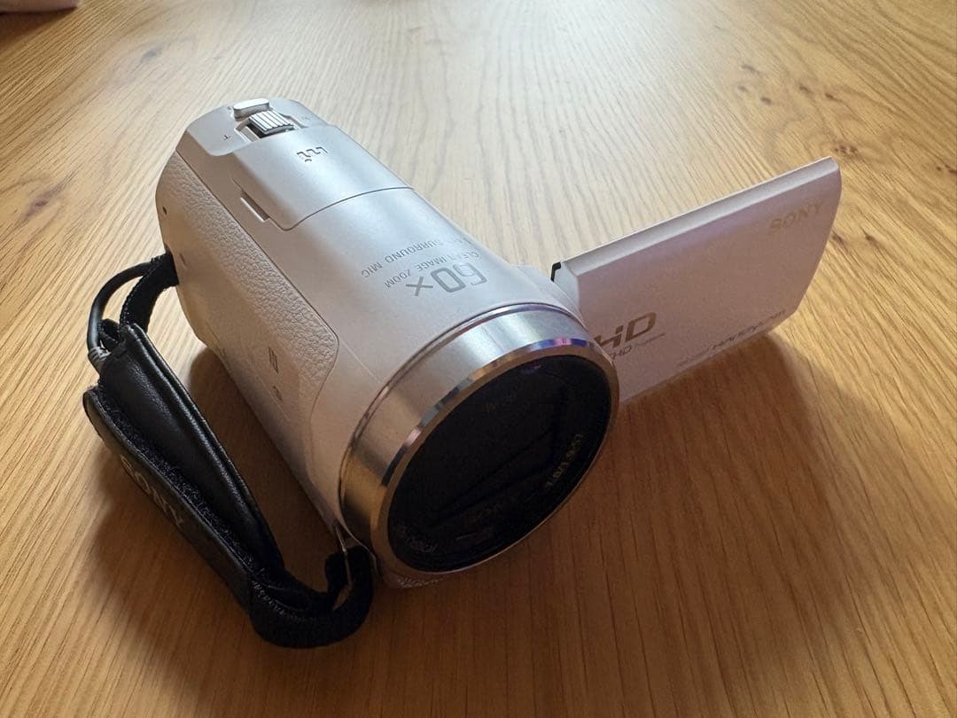 ソニー　ビデオカメラ　SONY HDR-CX680 ハンディカム HD ホワイト