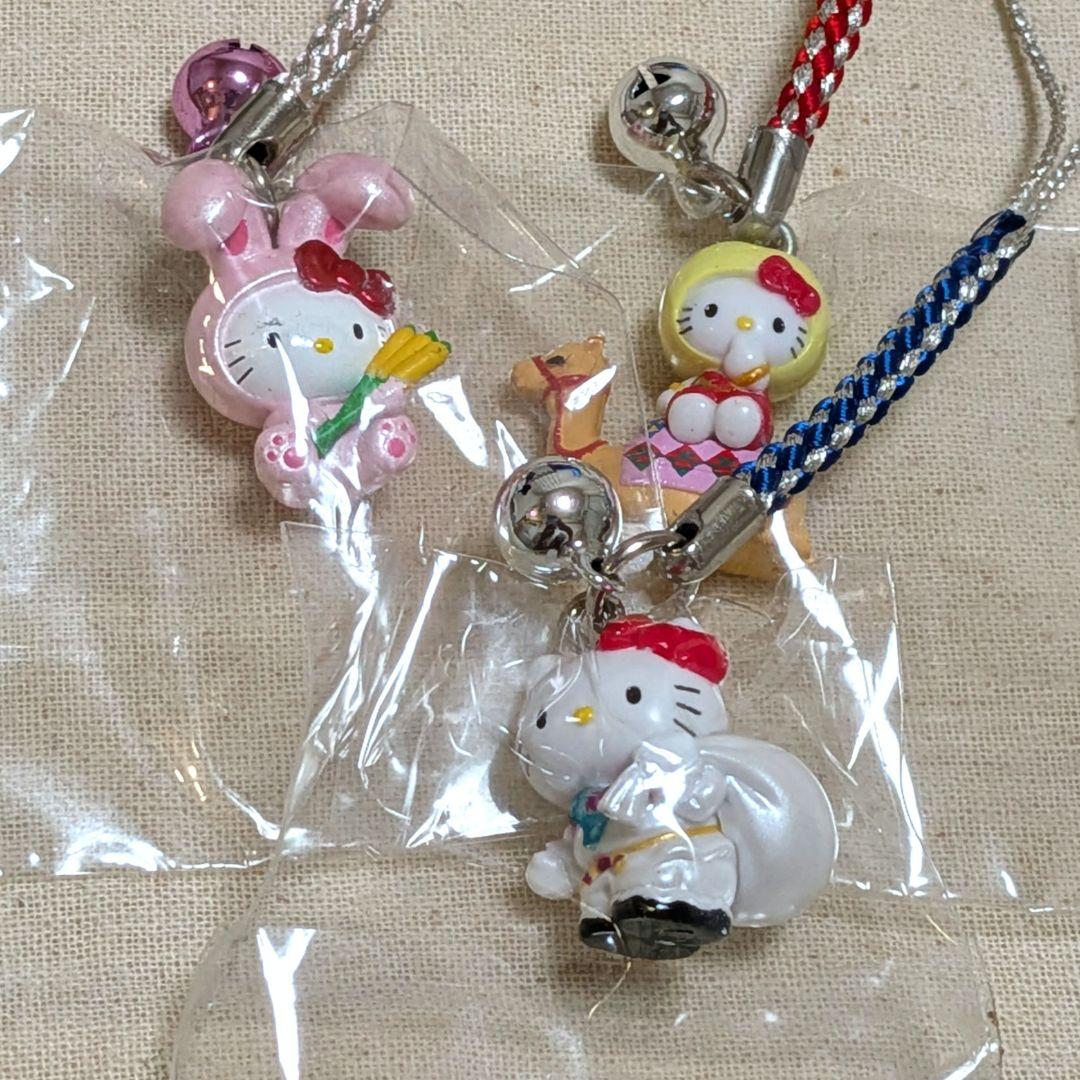 ハローキティ ご当地限定ストラップセット 61個セット【おまけ付き