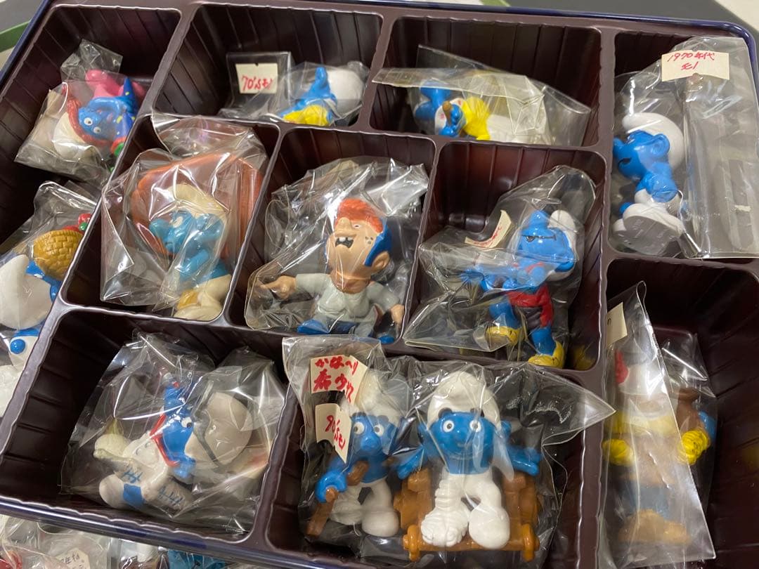 ヴィンテージ！1960's〜1990青い妖精　THEスマーフィーフィギュアまとめ