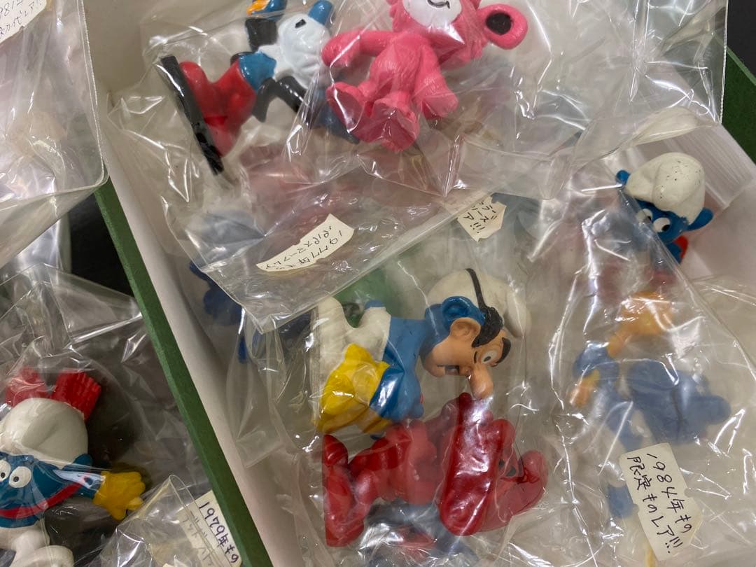 ヴィンテージ！1960's〜1990青い妖精　THEスマーフィーフィギュアまとめ