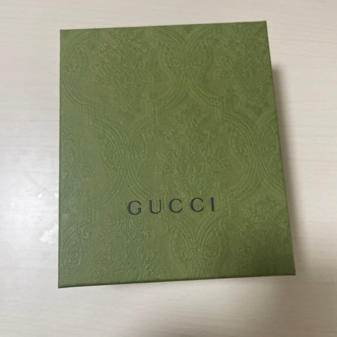 美品 グッチ 現行品 保存袋&空箱 6個セット アクセサリー入れ ケース 麻 緑