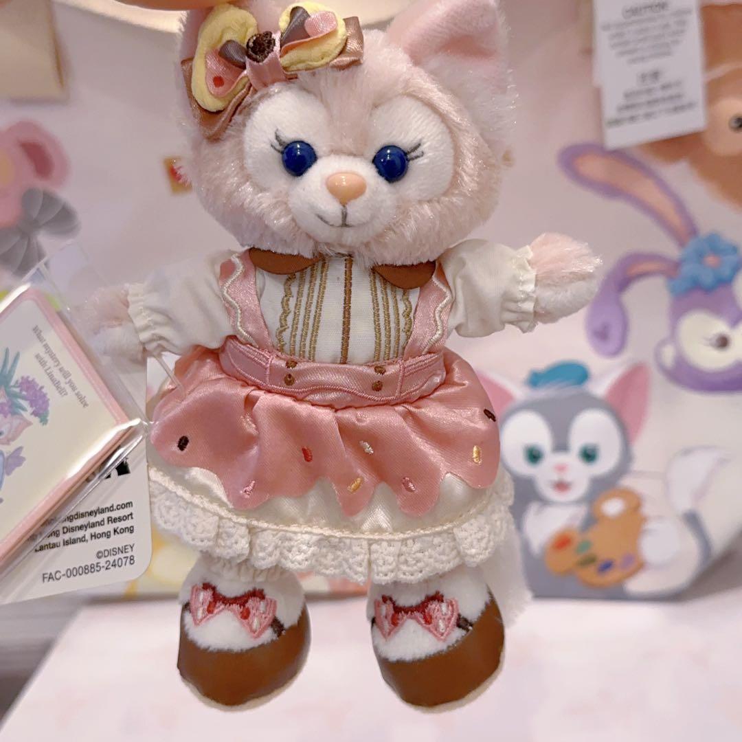 香港ディズニー限定 リーナベル ぬいぐるみキーホルダー GODIVA 即日