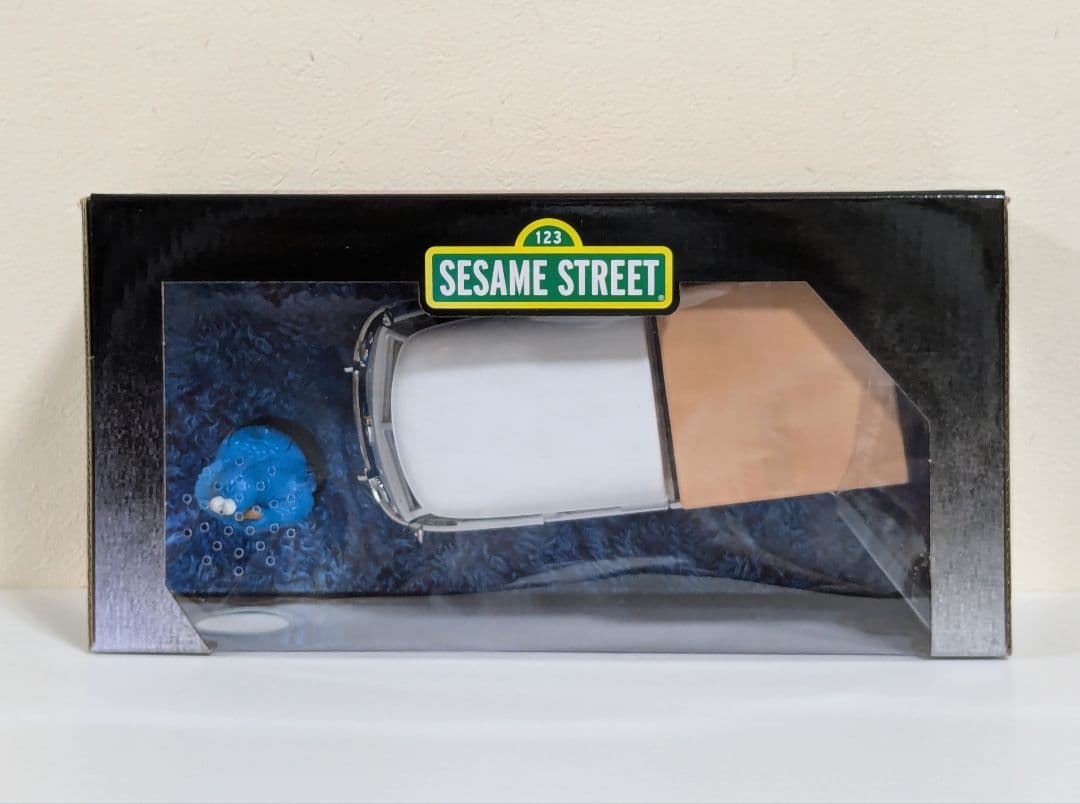 JADA TOYS セサミストリート クッキーモンスター ワーゲンバス ミニカー