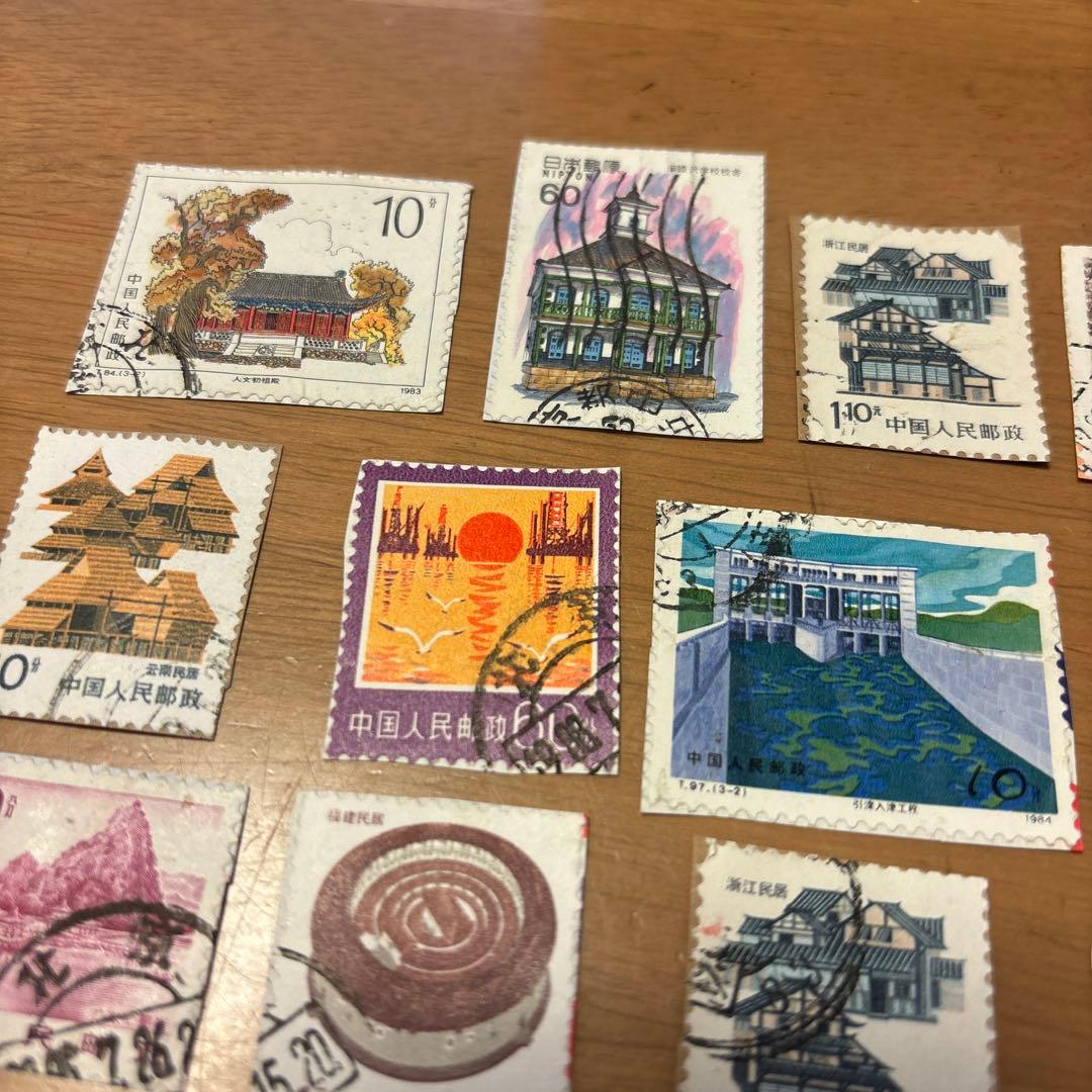 ヴィンテージ切手 レア 世界古切手 昭和 - メルカリ