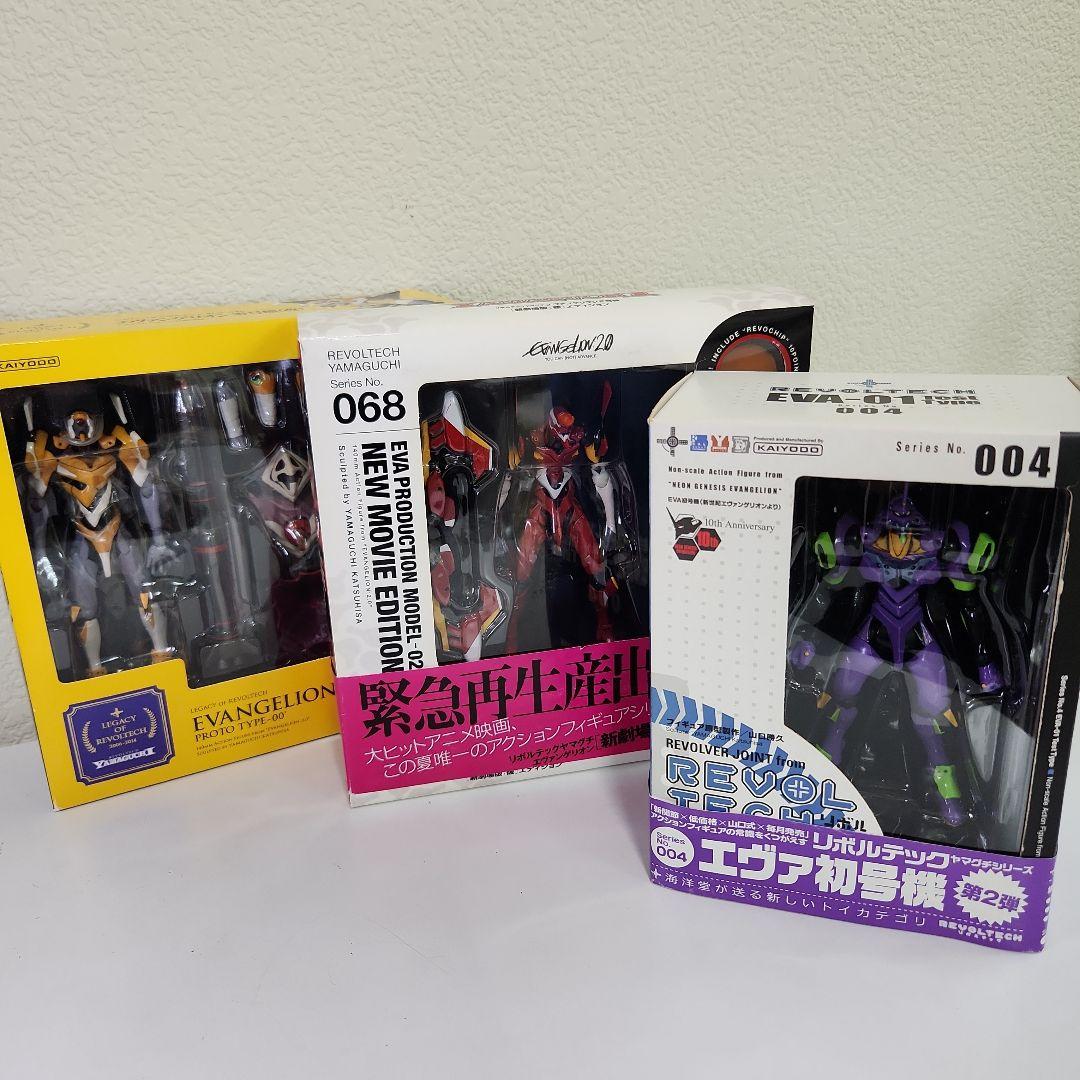 リボルテック レガシーオブリボルテック エヴァ零号機 初号機 2号機 限定商品 リボルテック レガシーオブリボルテック エヴァ零号機 初号機 2号機
