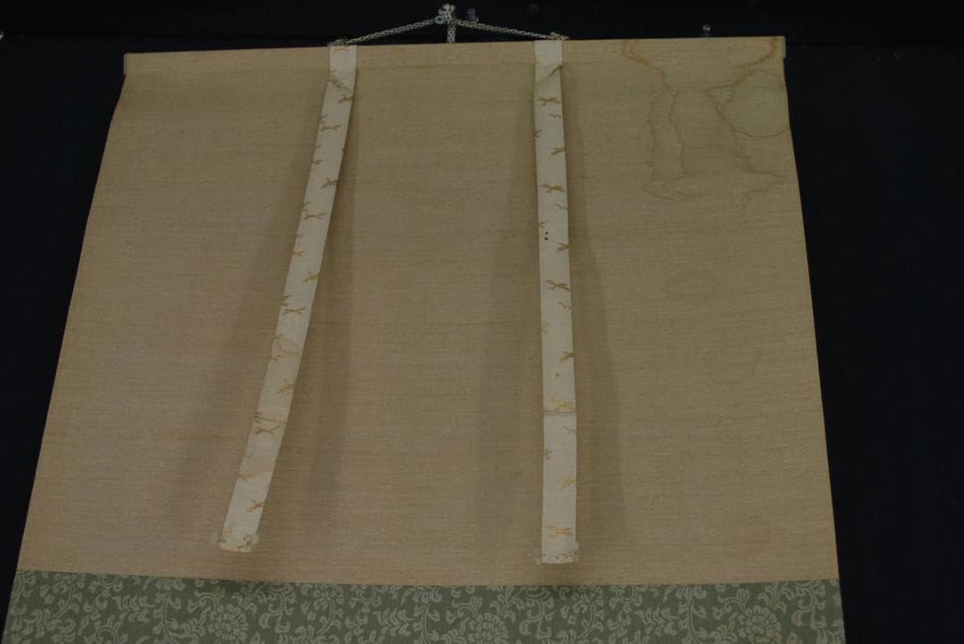 真作】山本紅雲/田園清致/山水図/掛軸☆宝船☆Q‐29