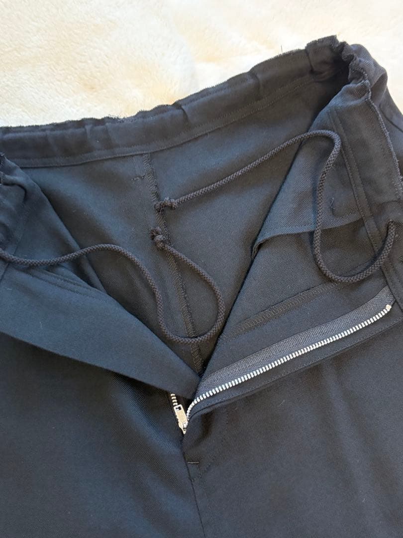 Y’s サルエルパンツ ウール100% 黒