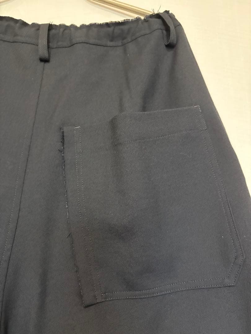 Y’s サルエルパンツ ウール100% 黒