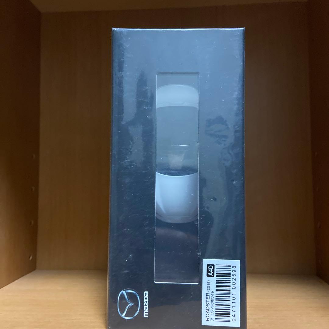 マツダエースオリジナル　ロードスターND アークティックホワイト　1/43