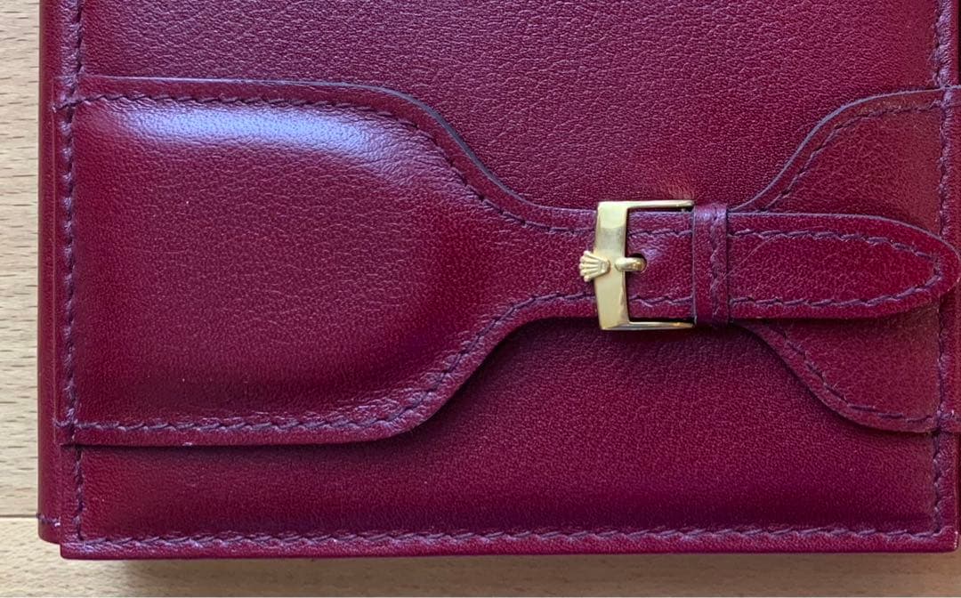 ROLEX ロレックス メモ帳 ノート レザーケース ボールペン付き