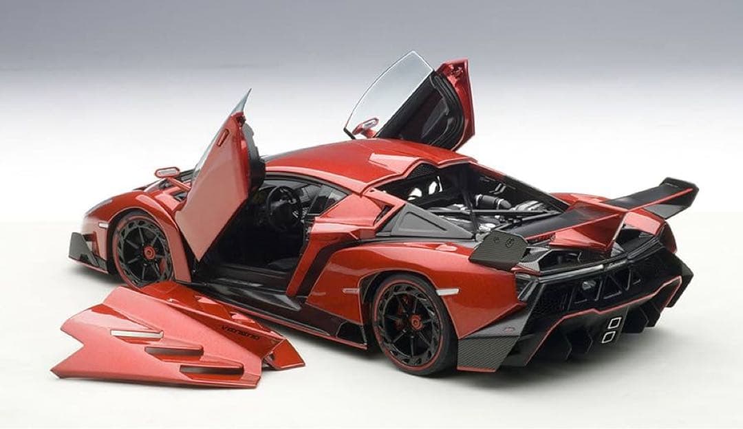 オートアート　1/18 Lamborghini Veneno レッド
