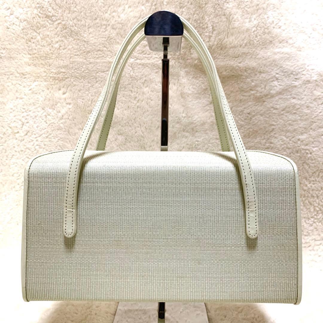 【希少】 衿秀 貴婦人 ホースヘアバッグ ハンドバッグ 和装 着物 革 日本製