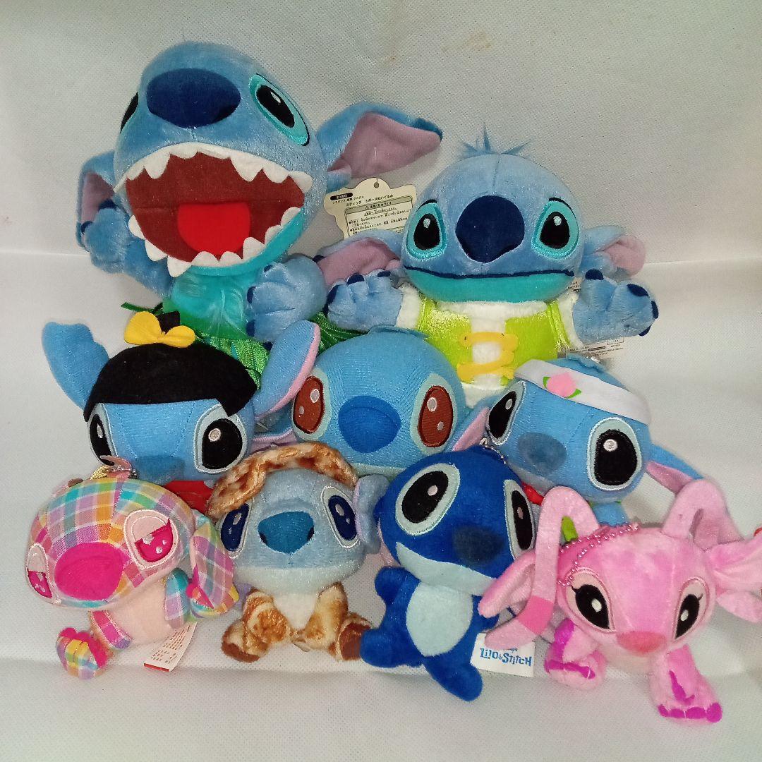 スティッチ！エンジェル！ ぬいぐるみ マスコット9体セット