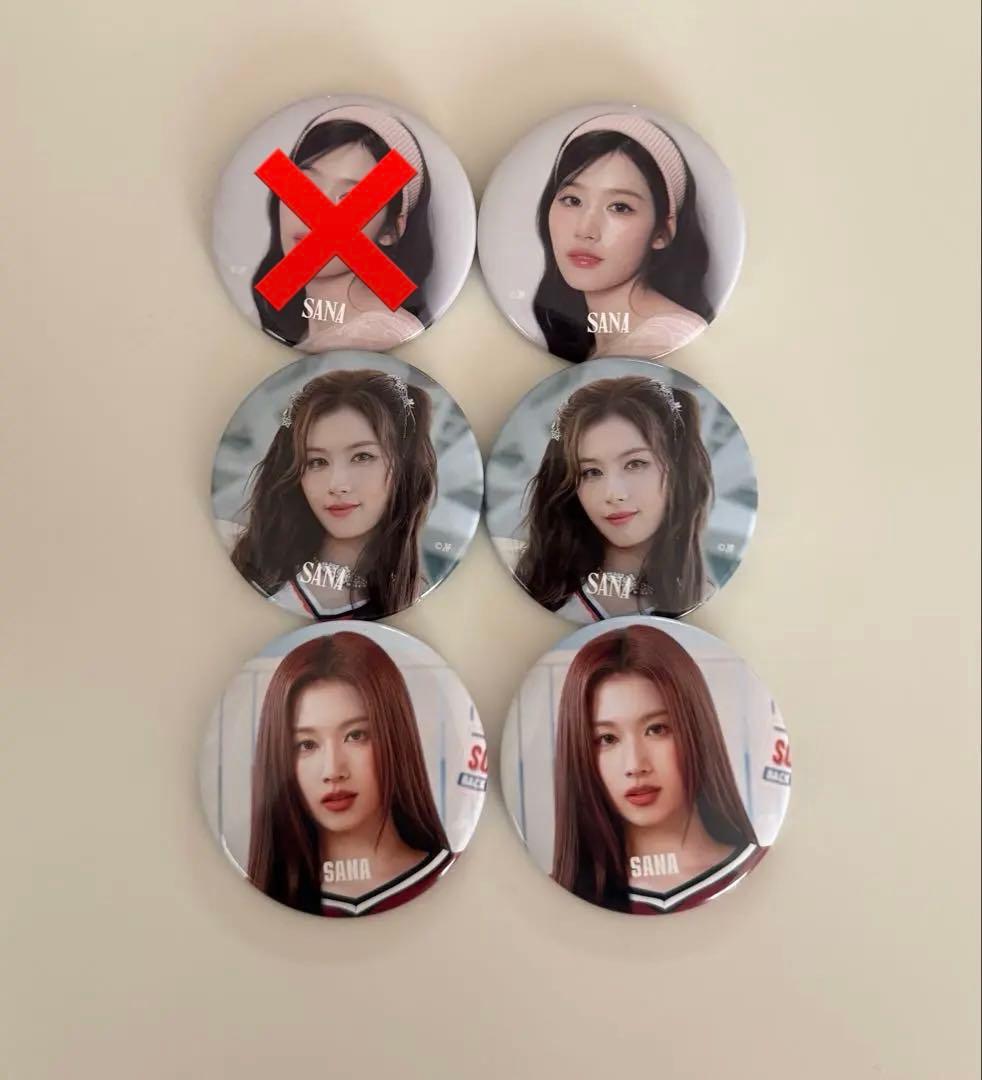 twice サナ 缶バッジ - メルカリ