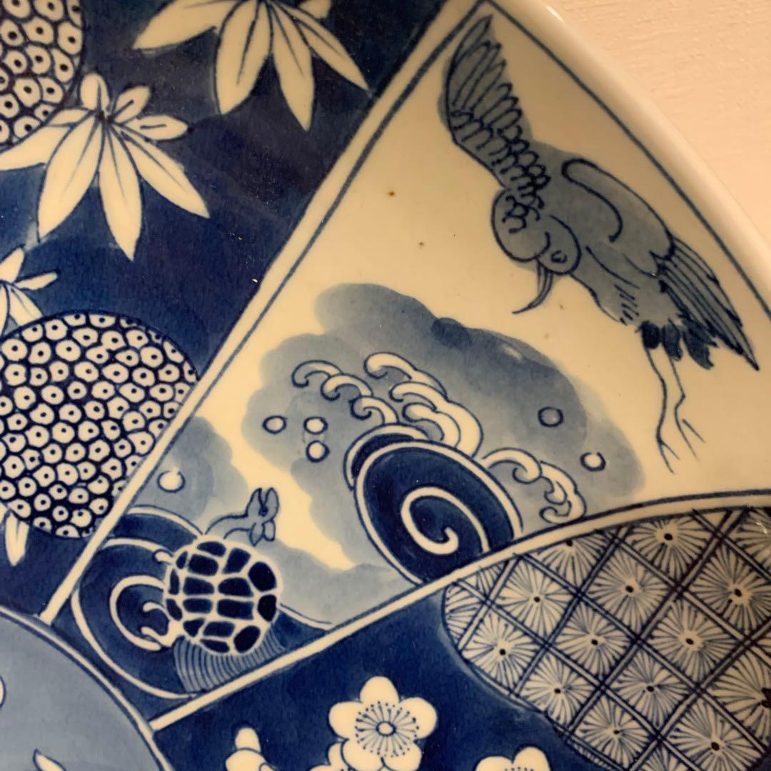 アンティーク　祥瑞紋 飾皿　1客