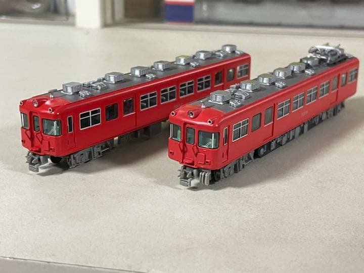 現状品 名鉄5500系 特別整備後 スカーレット 基本/増結 6両セット 現状品