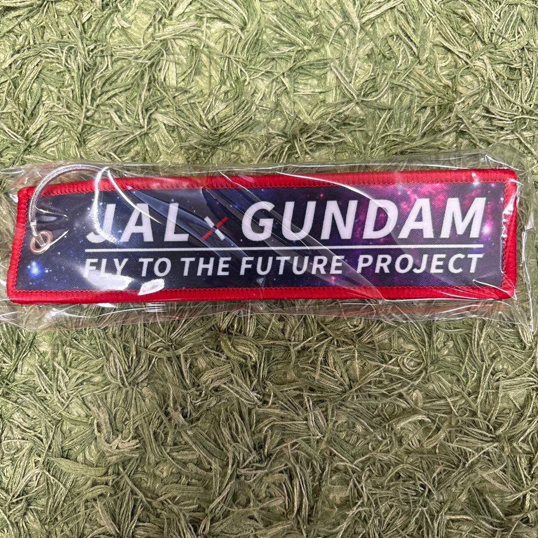 JAL特別仕様RX-78F00/E GUNDAM フライトタグ ステッカー 3点 JAL特別