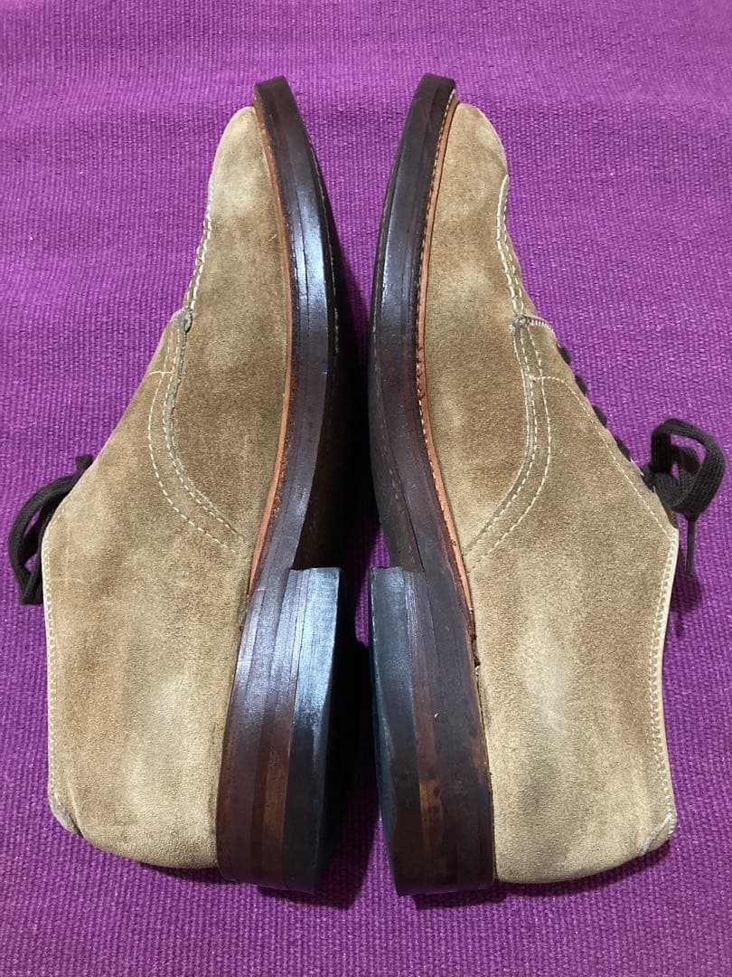 ALDEN オールデン43191 インディオックスフォード スエード Uチップ