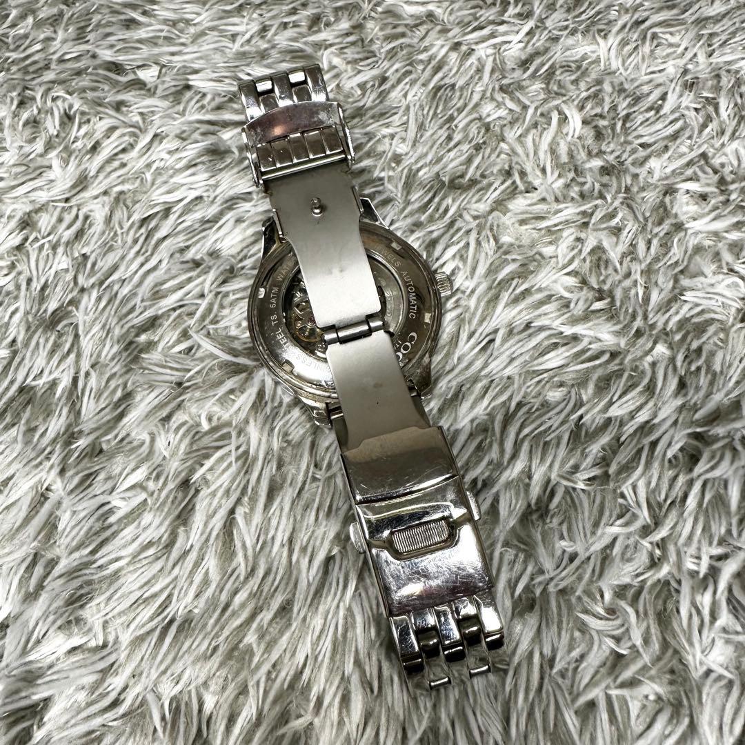 【稼働】COGU コグ スケルトン 自動巻き　メンズ 裏スケ　機械式