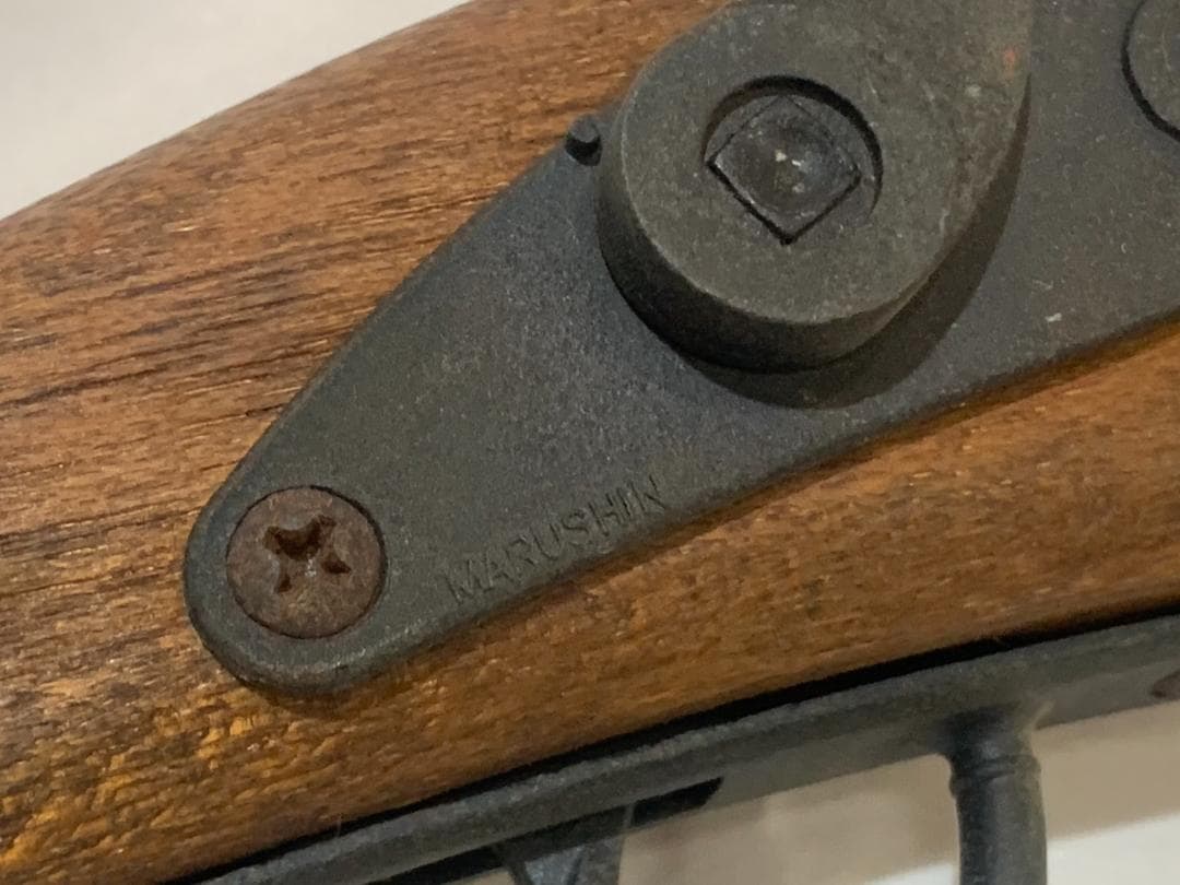 MARUSHIN マルシン 古式銃 1891 木製ストック 発火式モデルガン