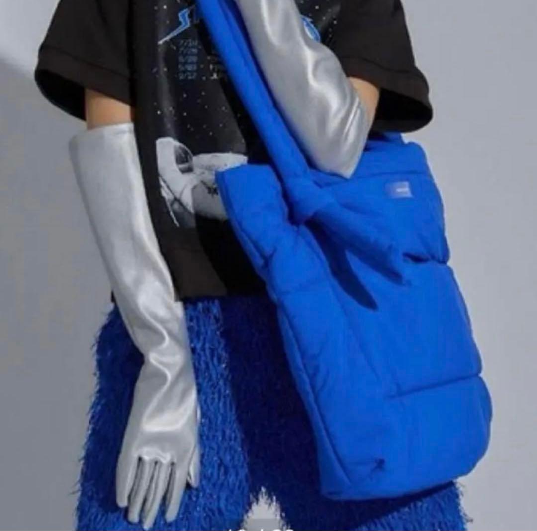 【美品】Maison Special Big Pillow Bag ブルー