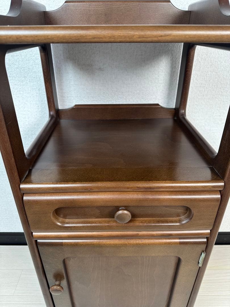 karimoku カリモク 台 FAX台 花台 飾り台 収納棚 ※i4※ 注文 karimoku