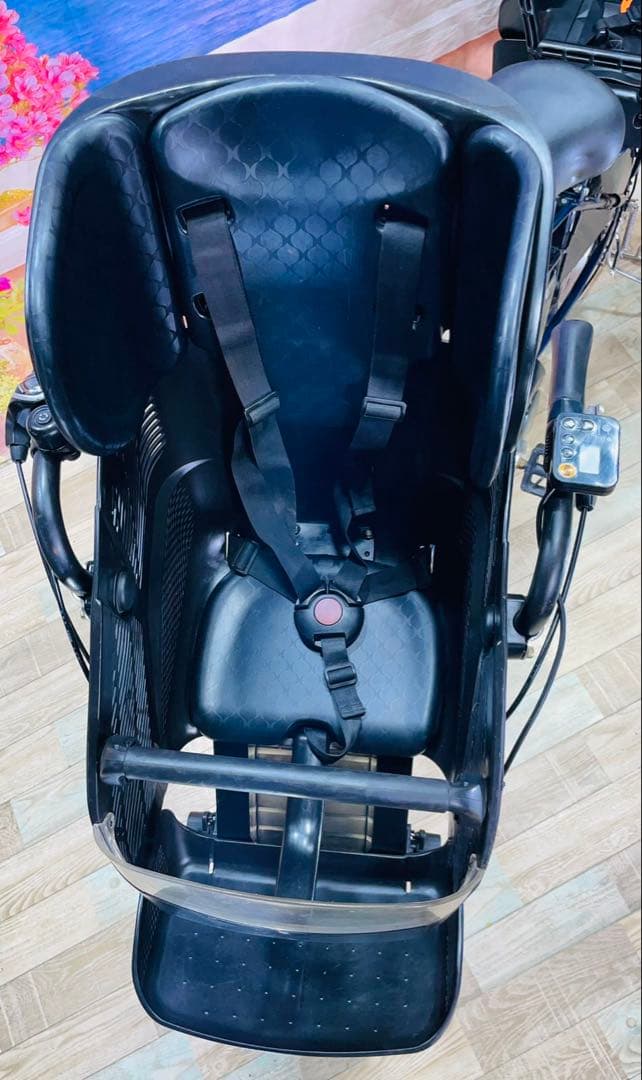 パナソニックギュット⭐️12AH！子供乗せ電動アシスト自転車Y2729