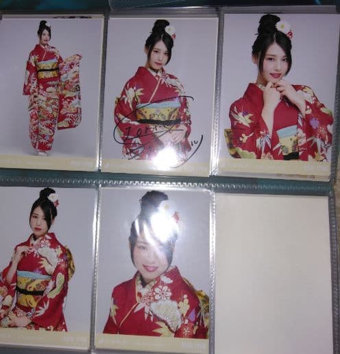 乃木坂 着物写真セット　相良伊織サイン入り
