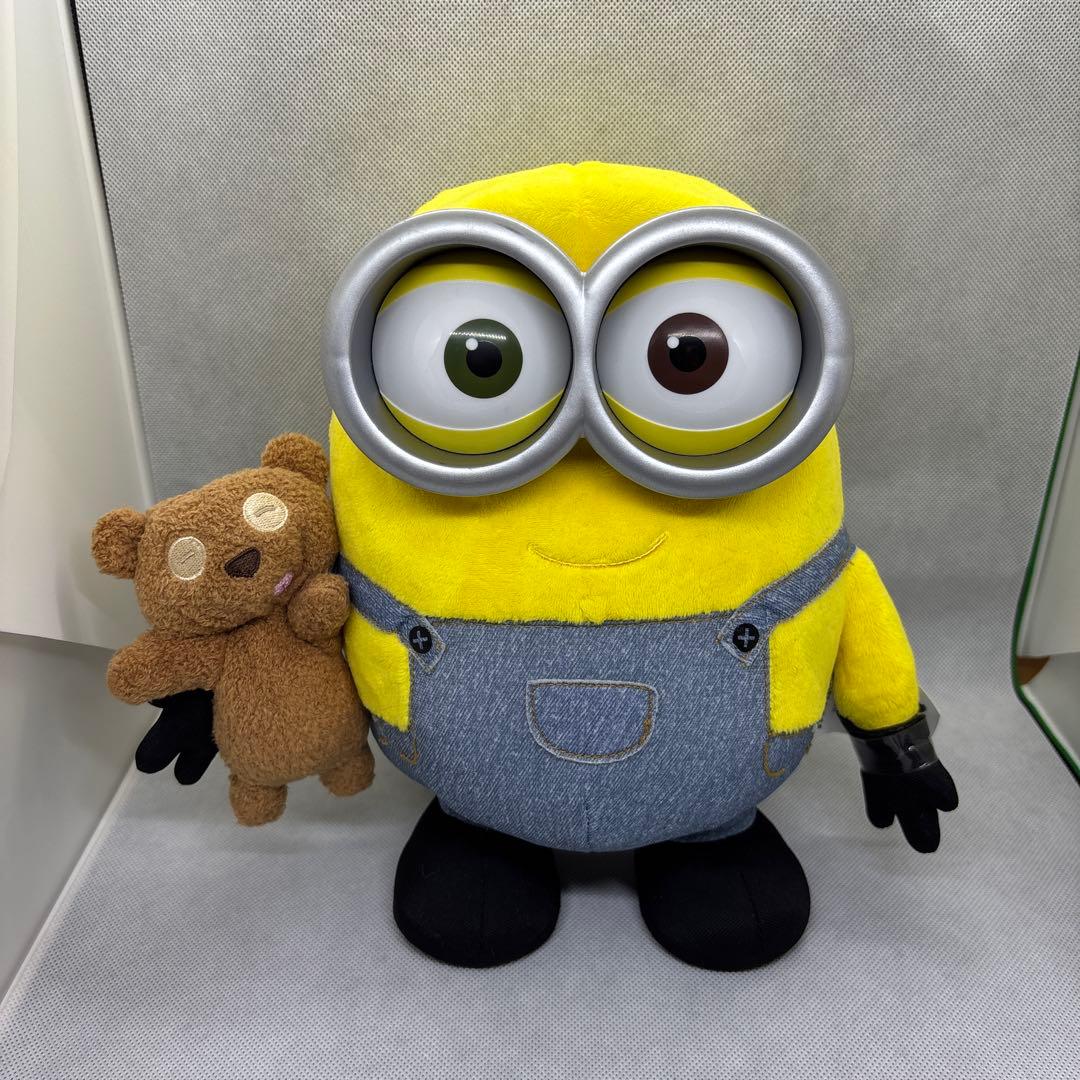 ミニオンズ ボブ with テディベア トーキング&ライトアッププラッシュ