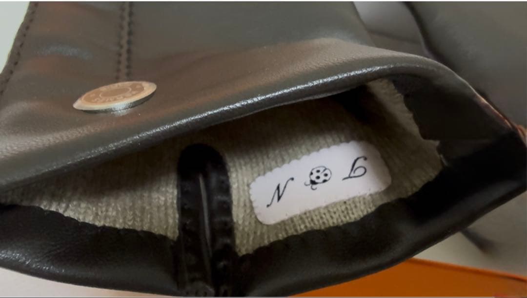 新品・未使用】エルメス メンズ オーダーグローブ