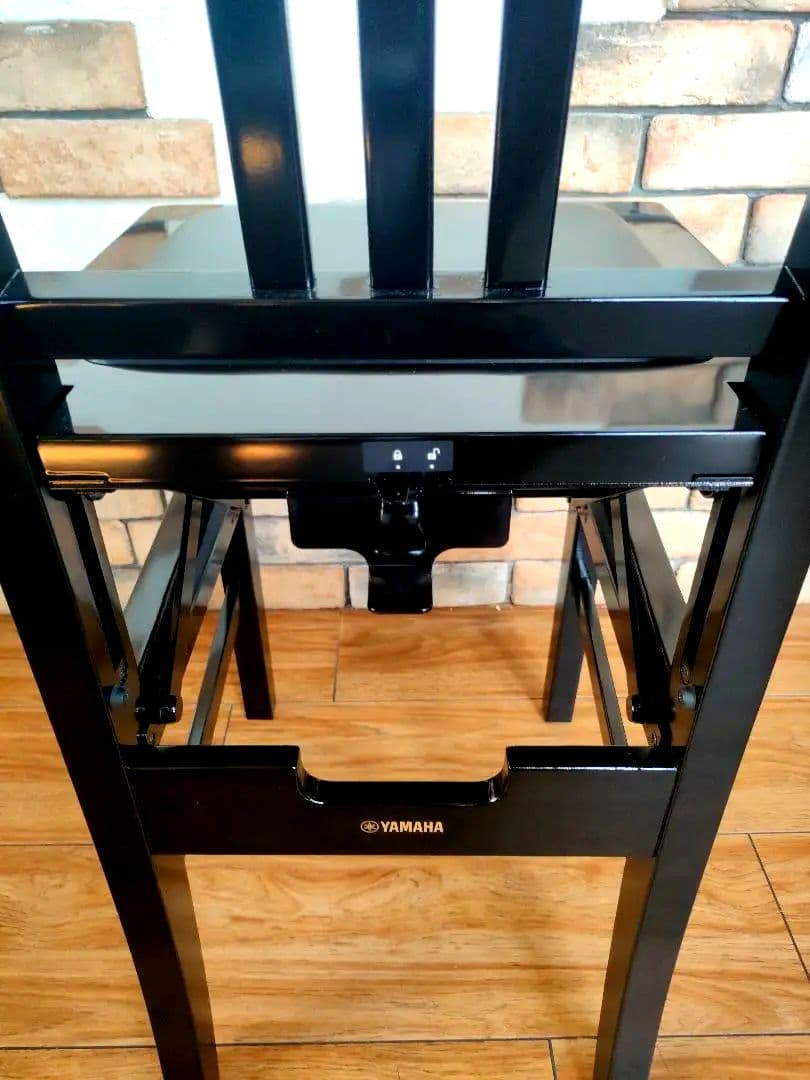 美品 YAMAHA NO.5 (PI5) グランドピアノ椅子 ブラック