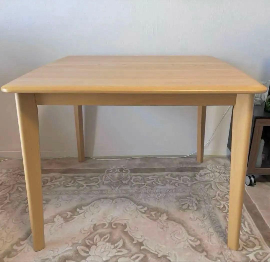 [幅90cm] ニトリダイニングテーブル(Nコレクション T-01 90 NA)